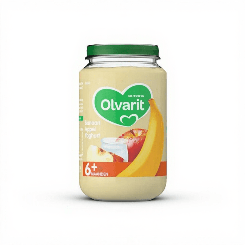 OLVARIT 6maand+ Banana Appel Yogurt 200 gr
