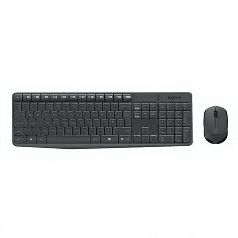 Logitech MK235 Draadloze Toetsenbord en Muis QWERTY