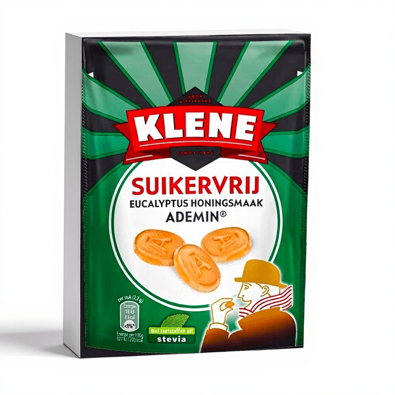 Klene Suikervrije Eucalyptus Honing Pastille - 110 g