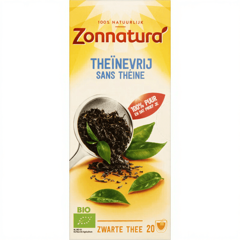 Zonnatura Theine Free Black Tea - 20 pcs