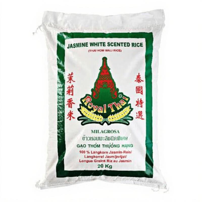 Royal Thai jasmijn langkorrelrijst Thailand speciaal 20 kg