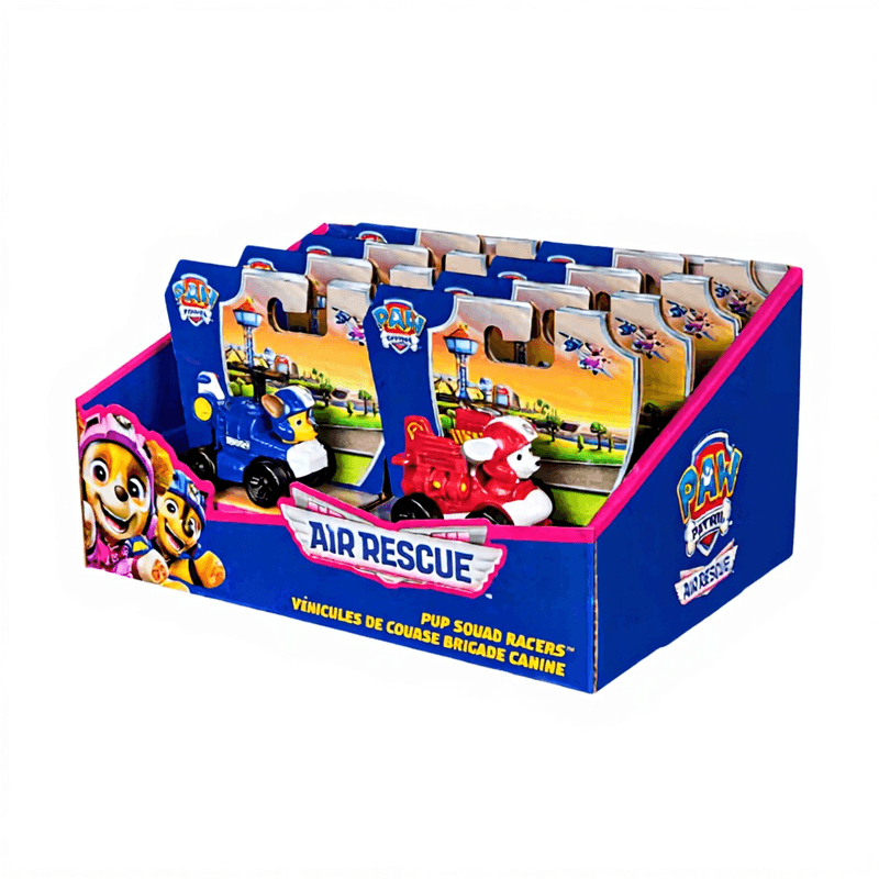 Spin Master Paw Patrol Luchtreddingspup Squad Racer Voertuig - 6,5 cm, Multicolor