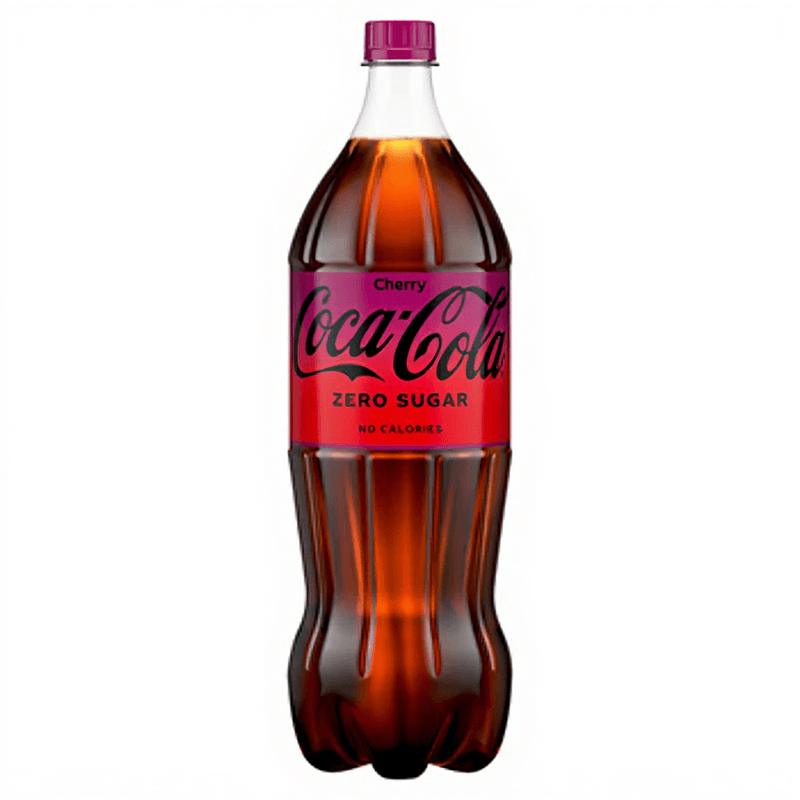 Coca-Cola Zero Sugar kersensoda - 1,5 l