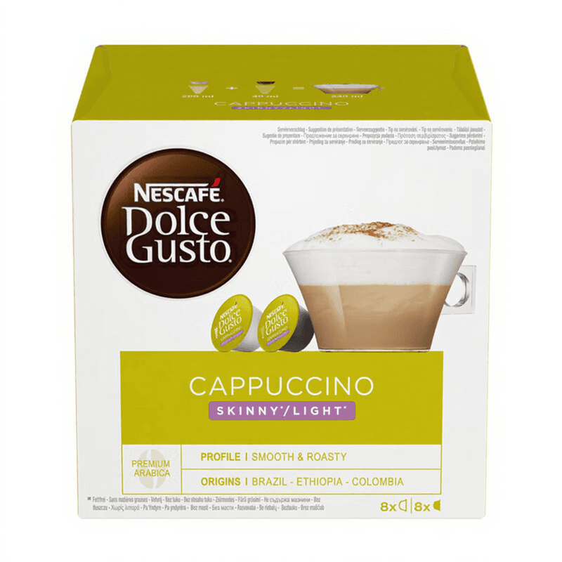 Nestlé Cappuccino Light Koffiecapsules - 16 pcs