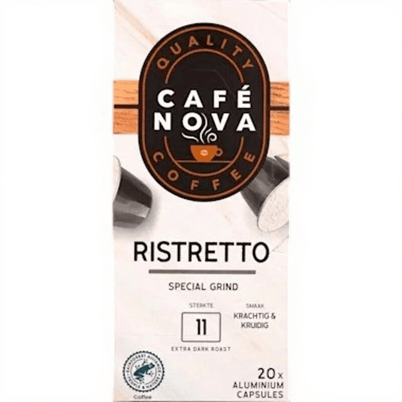 Cafe Nova Koffiecapsules Ristretto 11, 20 stuks