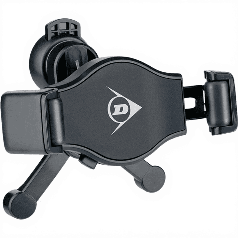 Dunlop telefoonhouder -Éénhandig gebruik, zwart