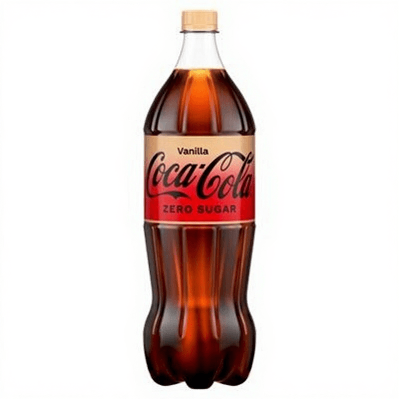 Coca-Cola Vanilla Zero Soda - 6 x 1.5 L