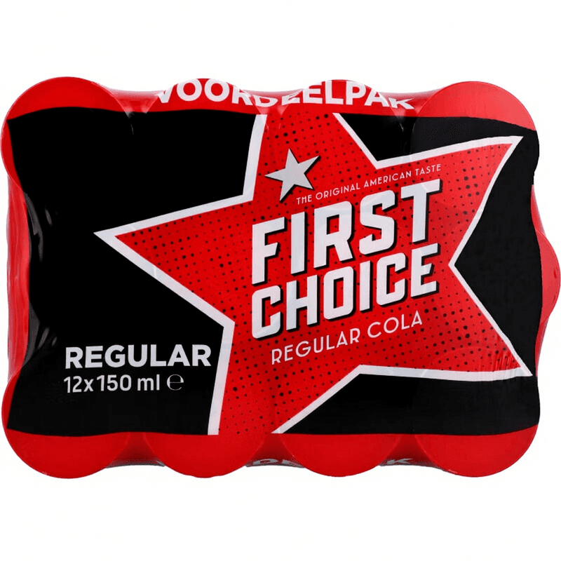 First Choice Regular Cola - 12 x 150 ml