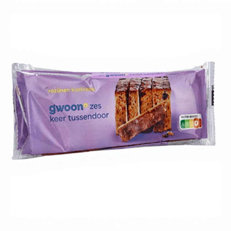 G'woon Ontbijtkoek Rozijnen - 380 g