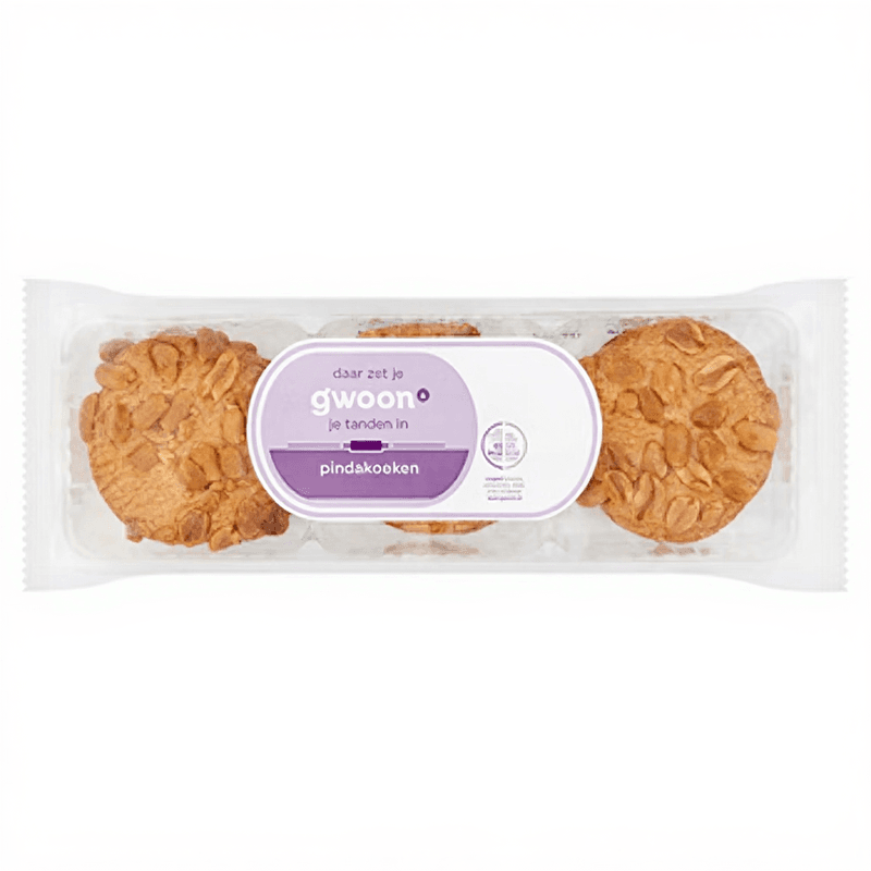 G'woon Pindakoeken - 200 g