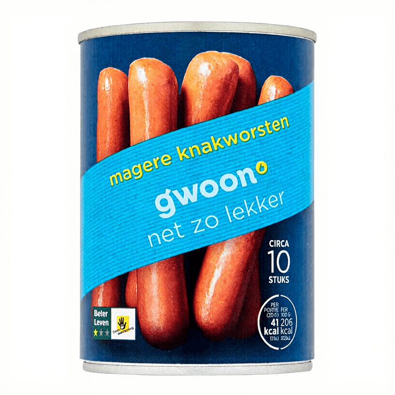 G'woon Lean Frankfurters - 400 g