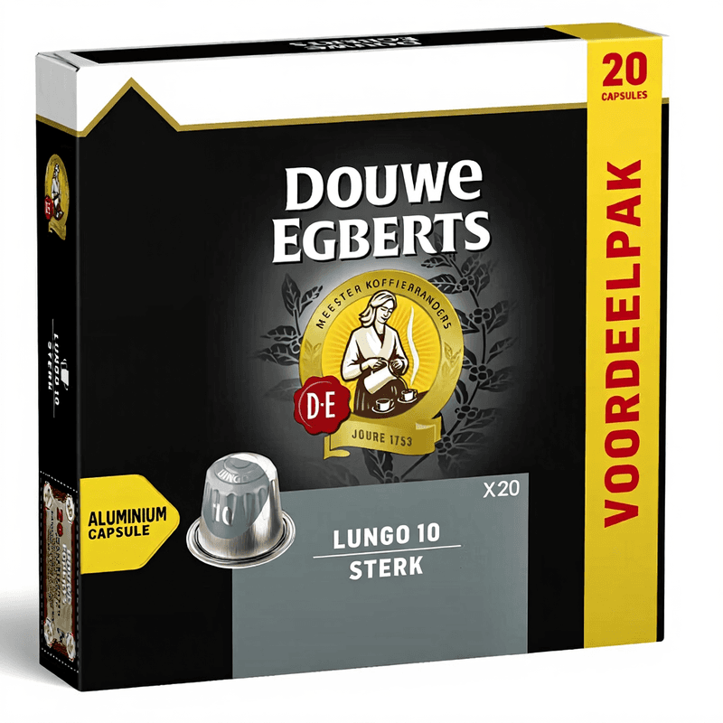 Douwe Egberts Lungo Sterke Koffiecapsules - 20 pcs 104g