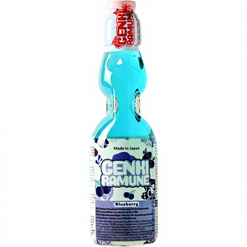 GENKI RAMUNE Bosbessenfrisdrank 200 ml