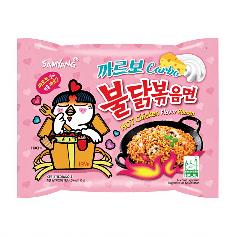 Samyang Koreaanse Buldak Carbonara Instant Noodles - 130 g