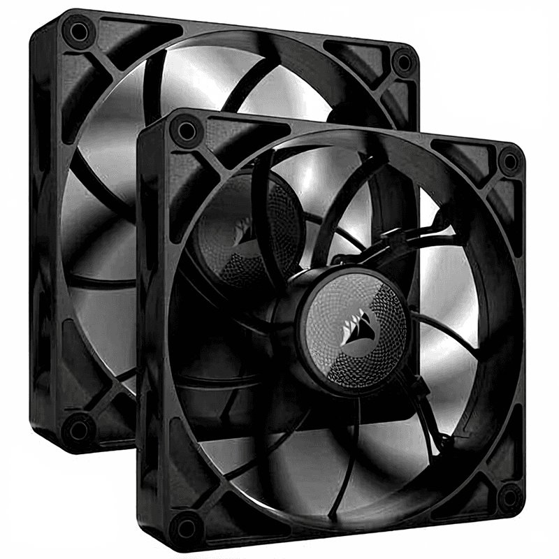 Taijixiang iCUE LINK LX120-R RGB behuizingsventilator 120 mm, zwart, 1 stuk