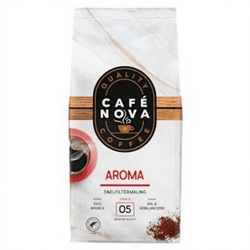 Cafe Nova Red Label Snelle Filter Koffie - 500 g