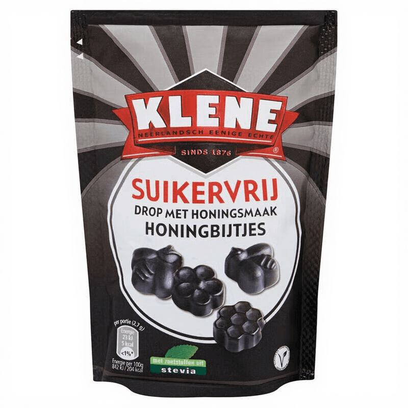 Klene Suikervrije Honing Drop - 110 g