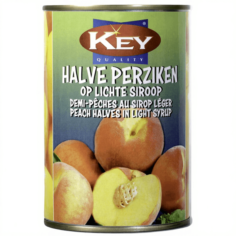 Key Perziken In Lichte Siropen - 410 g