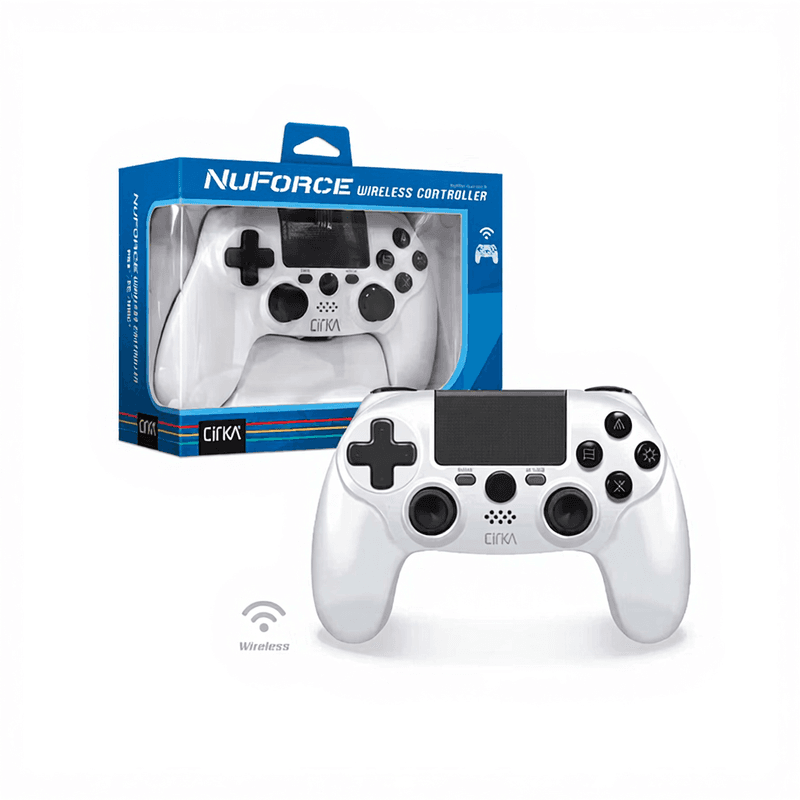 Hyperkin - CirKa - NuForce draadloze gamecontroller - voor PS4 / PC / Mac (wit)