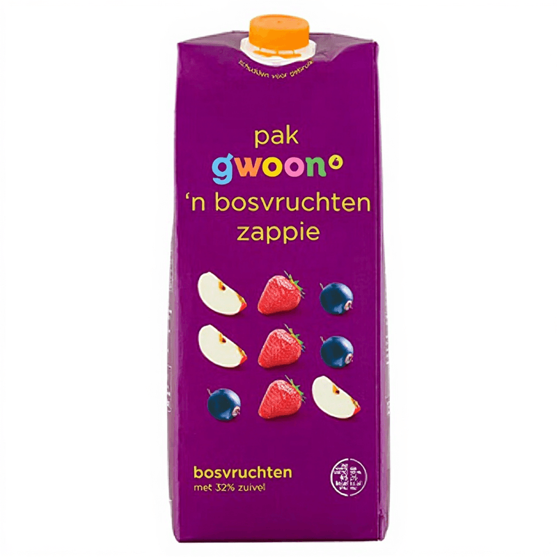 G'woon Zappie Bosvruchten Sap - 1.5 L