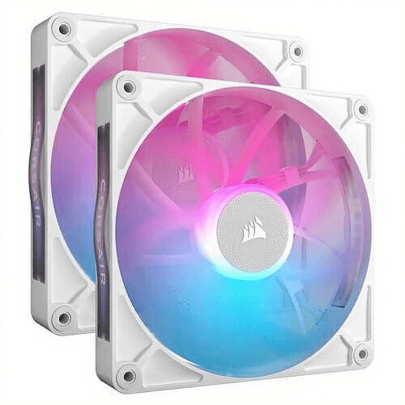 Corsair iCUE LINK RX140 RGB computer behuizing ventilator 14 cm wit 2 stuk(s)