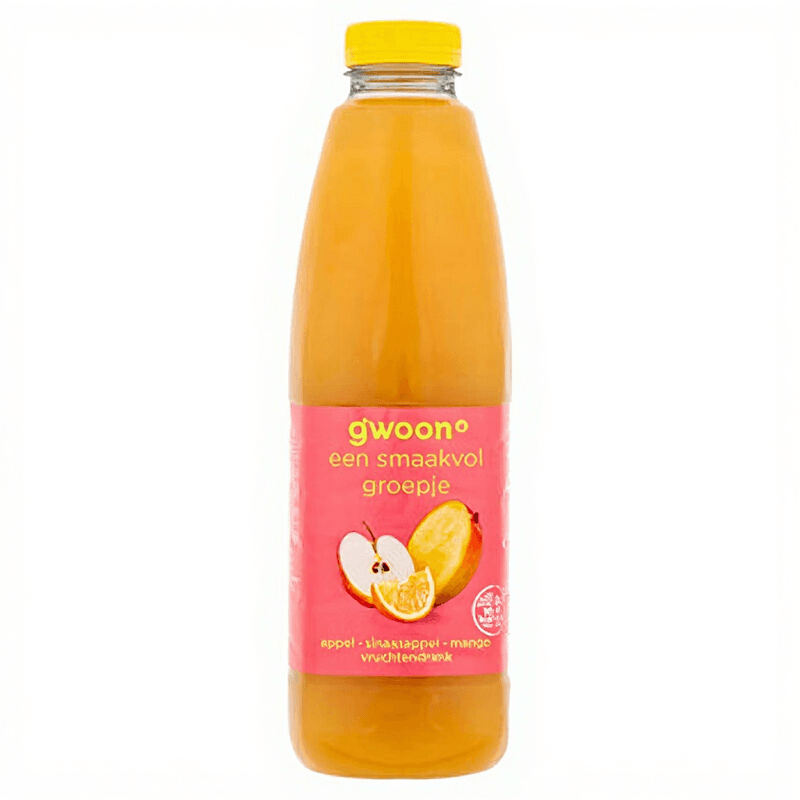 G'woon Appel Blauwe Bes Mango Fruitdrank - 1 L