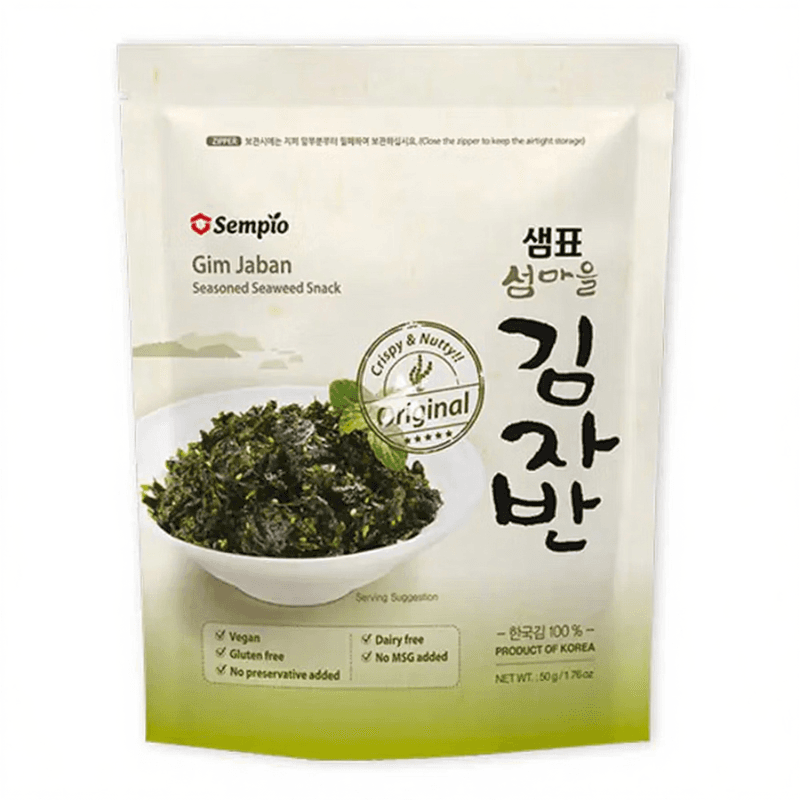Sempio origineel gekruid zeewier krokant&knapperig 50 g