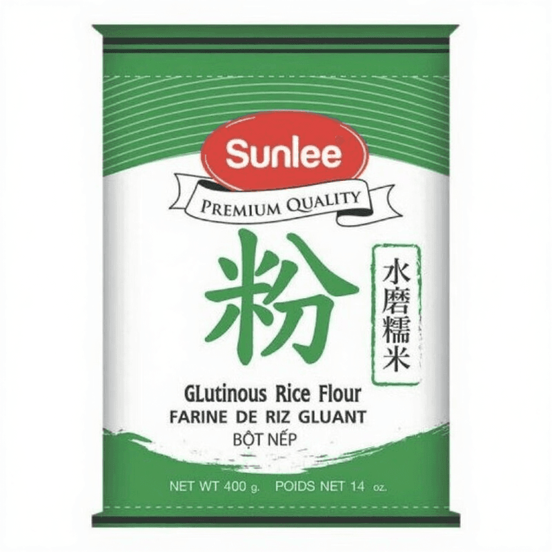 Sunlee kleefrijstmeel 25 x 400 g, 1 doos