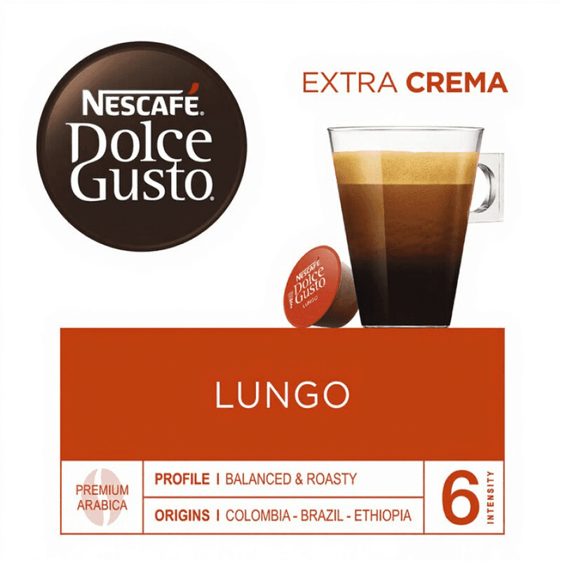 Nescafé Lungo Koffiecapsules - 16 pcs