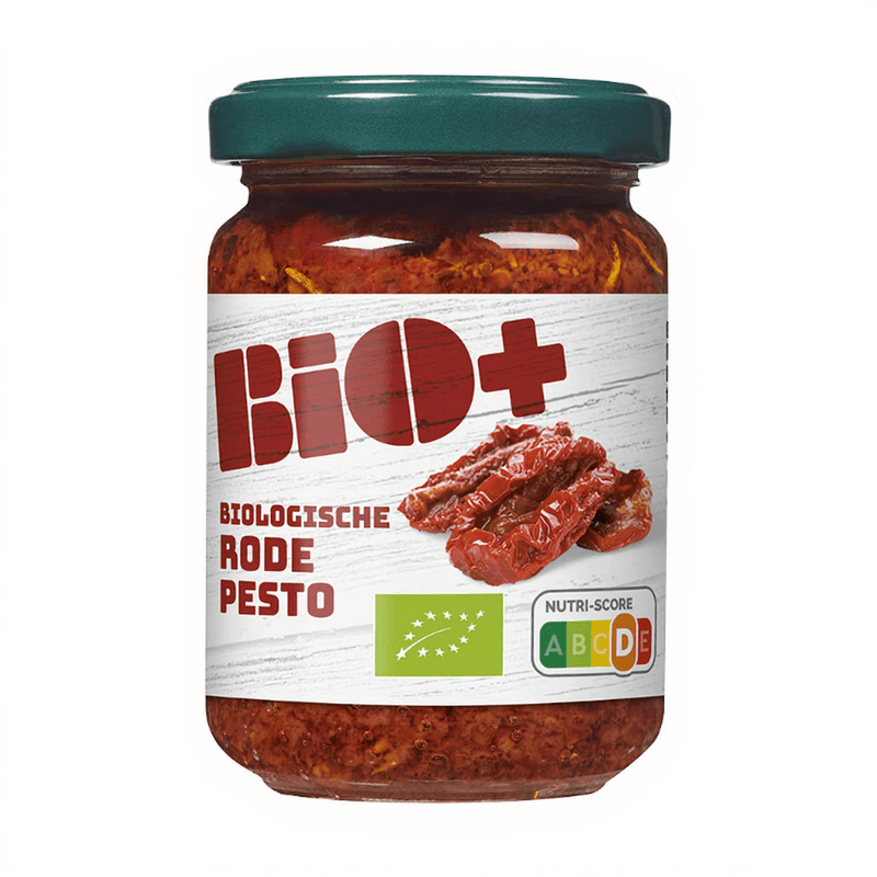 Bio+ Rode Pesto - 140 g