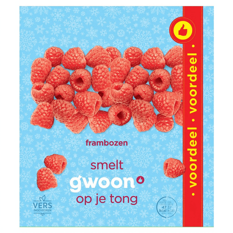 G'woon Frambozen - 750 g