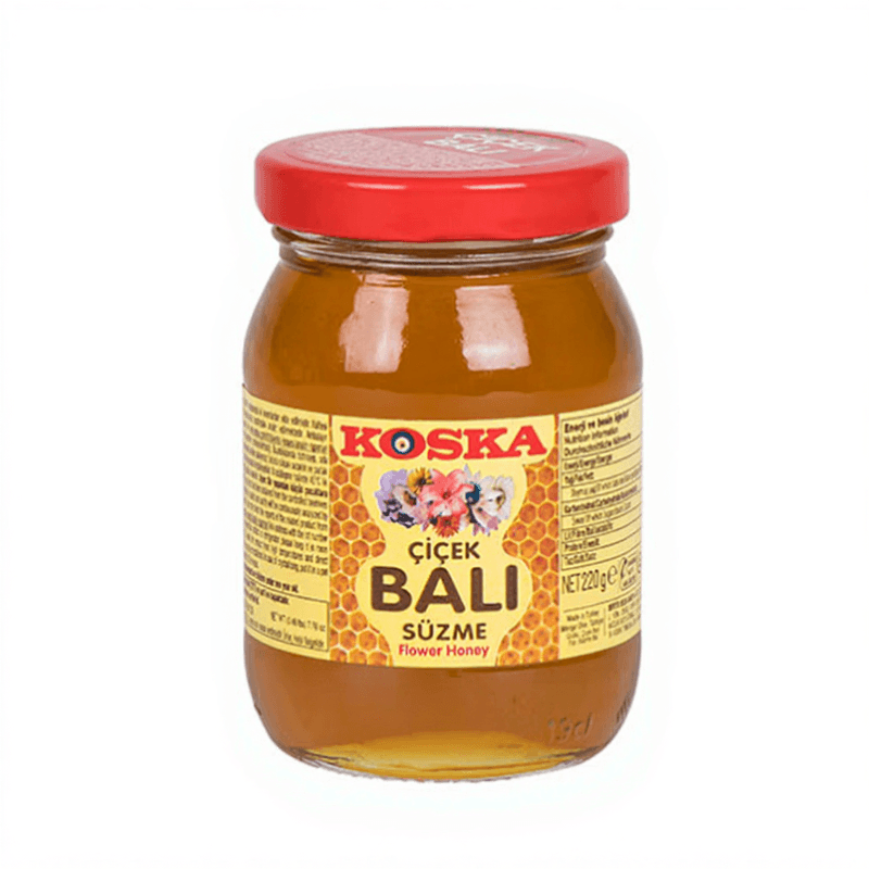 Koska Bloemenhoning 220g (glas)