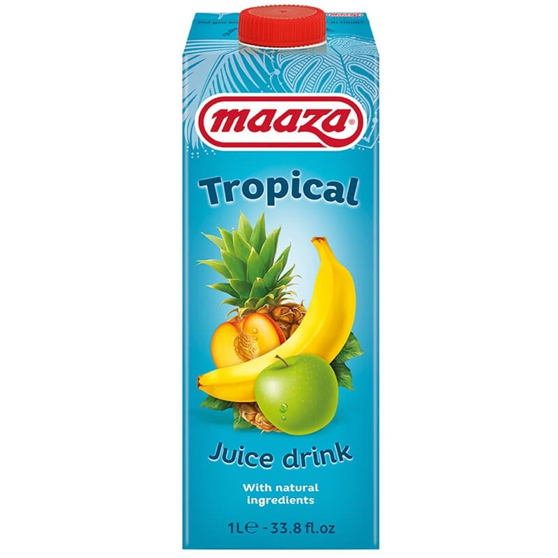 MAAZA tropisch fruitdrank 1 L