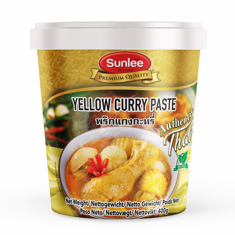 Sunlee Vegan Gele Currypasta 400 g