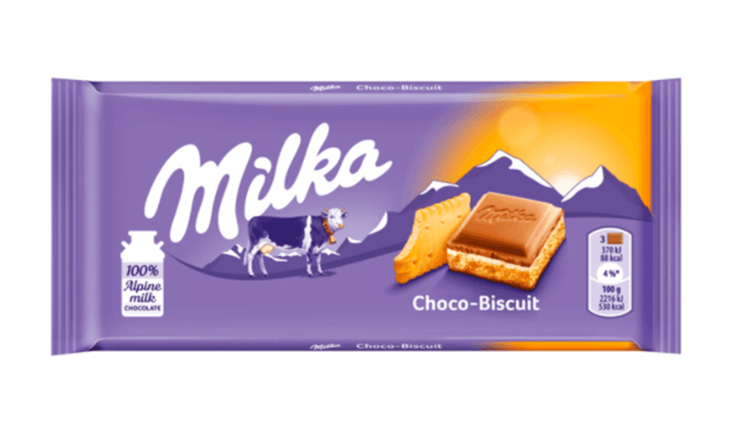 Milka Chocoladereep En Chocoladekoekjes - 300 g