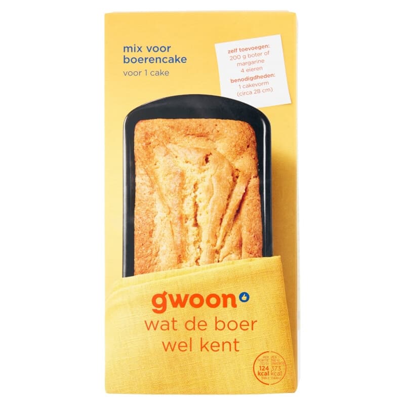 G'woon Boeren Cake Mix - 400 g