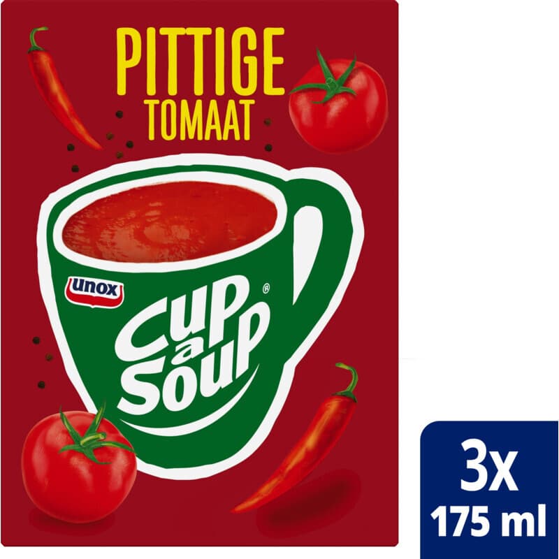 Unox Pittige Tomatensoep - 48 g