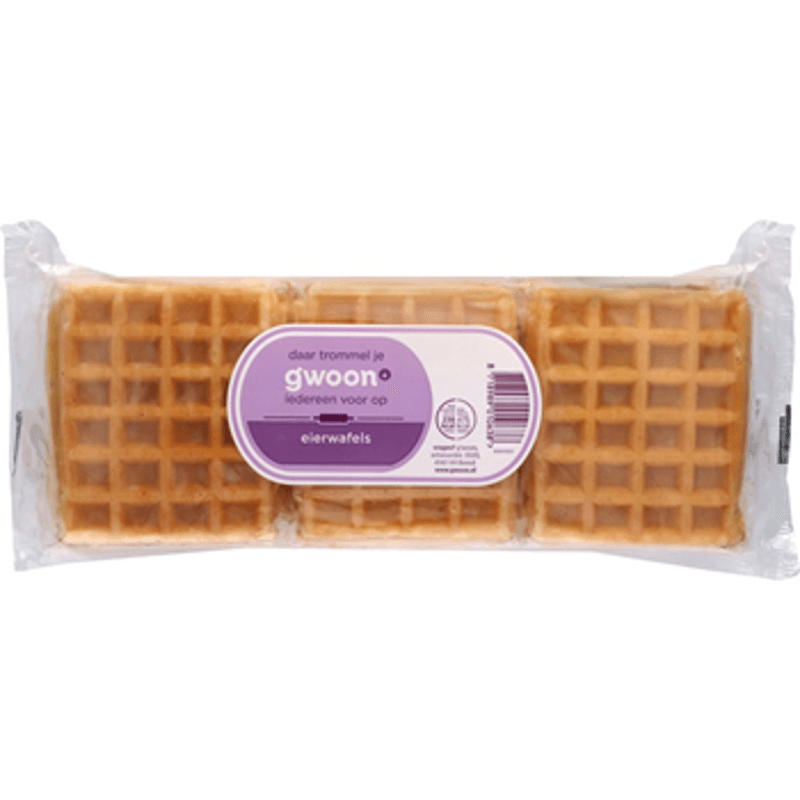G'woon Eieren Wafels - 300 g