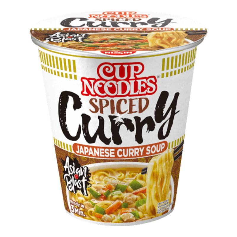 NISSIN Cup Noodles curry smaak 67 g