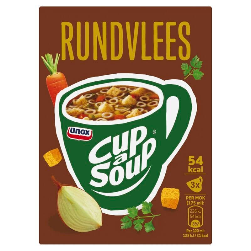 Unox Cup-A-Soup Rundvlees - 45 g