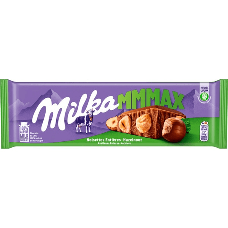 Milka Mmmax Hele Hazelnoten - 250 g
