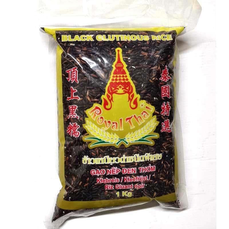 Royal Thai Zwarte Kleefrijst - 1 kg