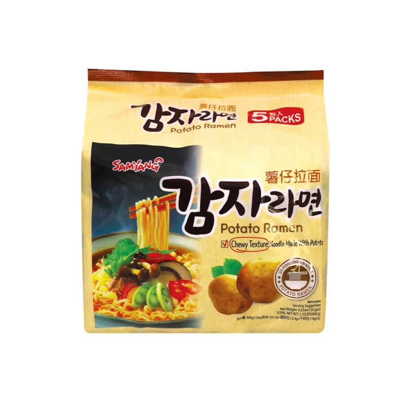 Samyang aardappelnoedels (voordeelverpakking)