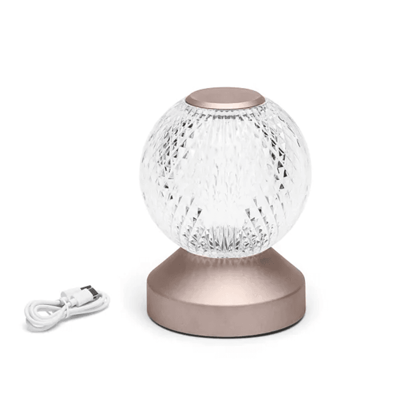 Aigostar LED tafellamp PS&Steel vloerlamp warm licht-natuurlijk wit-wit licht 72 lm 1 W bol goud