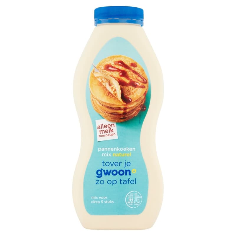 G'woon Pannenkoekenmix Natuur - 200 g