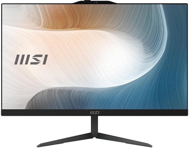 MSI Modern AM242 1M-1219EU alles-in-één-pc Intel Core 5 120U 60,5 cm 1920 x 1080 pixels 8 GB DDR5-SDRAM 512 GB SSD Windows 11 Pro Wi-Fi 6E (802.11ax) zwart