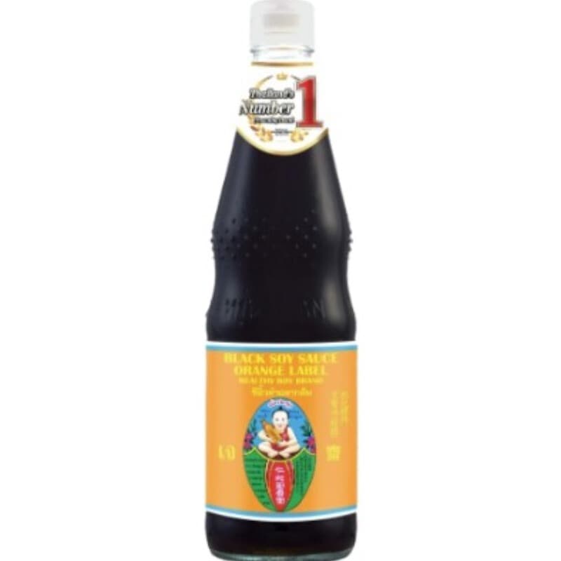 Healthy Boy Zwarte Sojasaus D (Oranje) 960 g