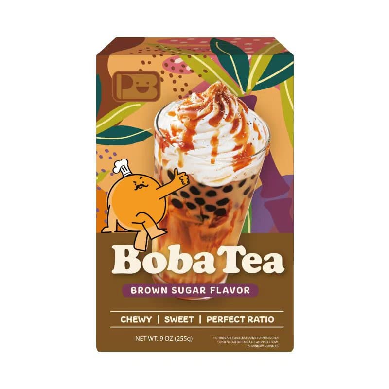 Jeni Bruine Suiker Bubble Tea Kit - 3 Kits, 255 g