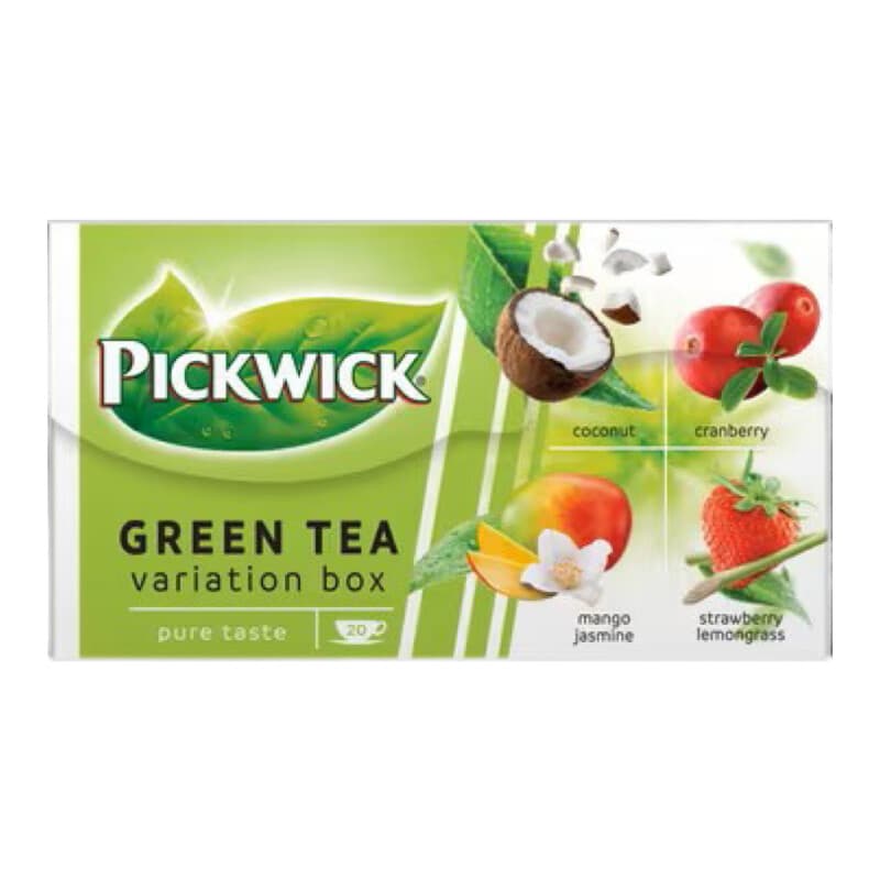 Pickwick Variëteit Groene Thee - 20 pcs, Vegan
