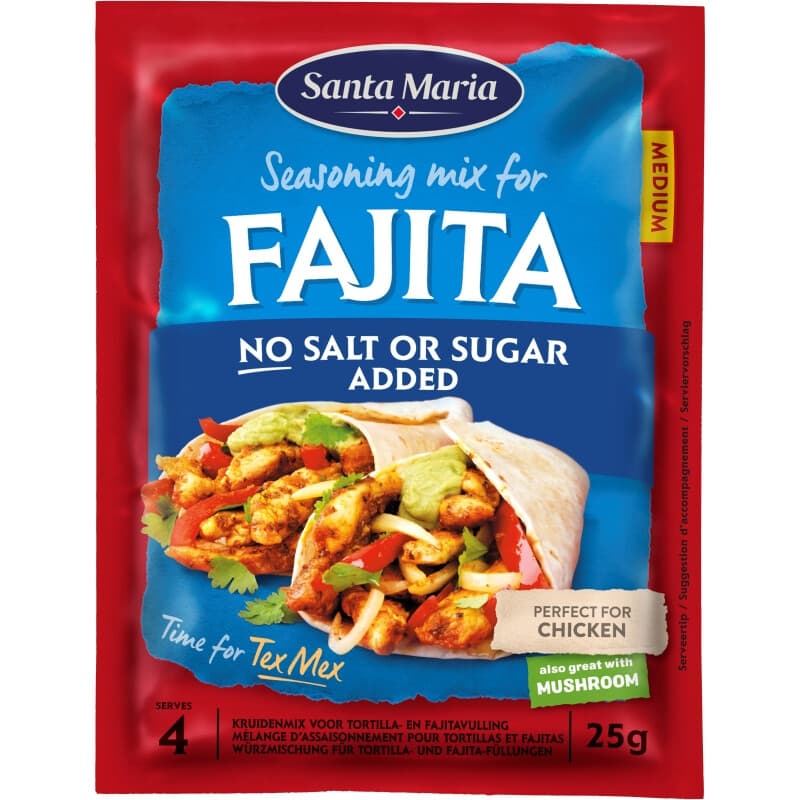Santa Maria Mexicaanse Fajita Kruidensamenstelling - 25 g